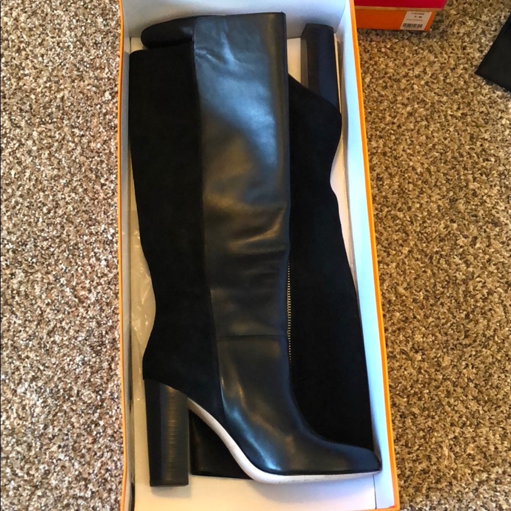Black Kate Spade May Boots